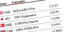 Customs Exchange Rates